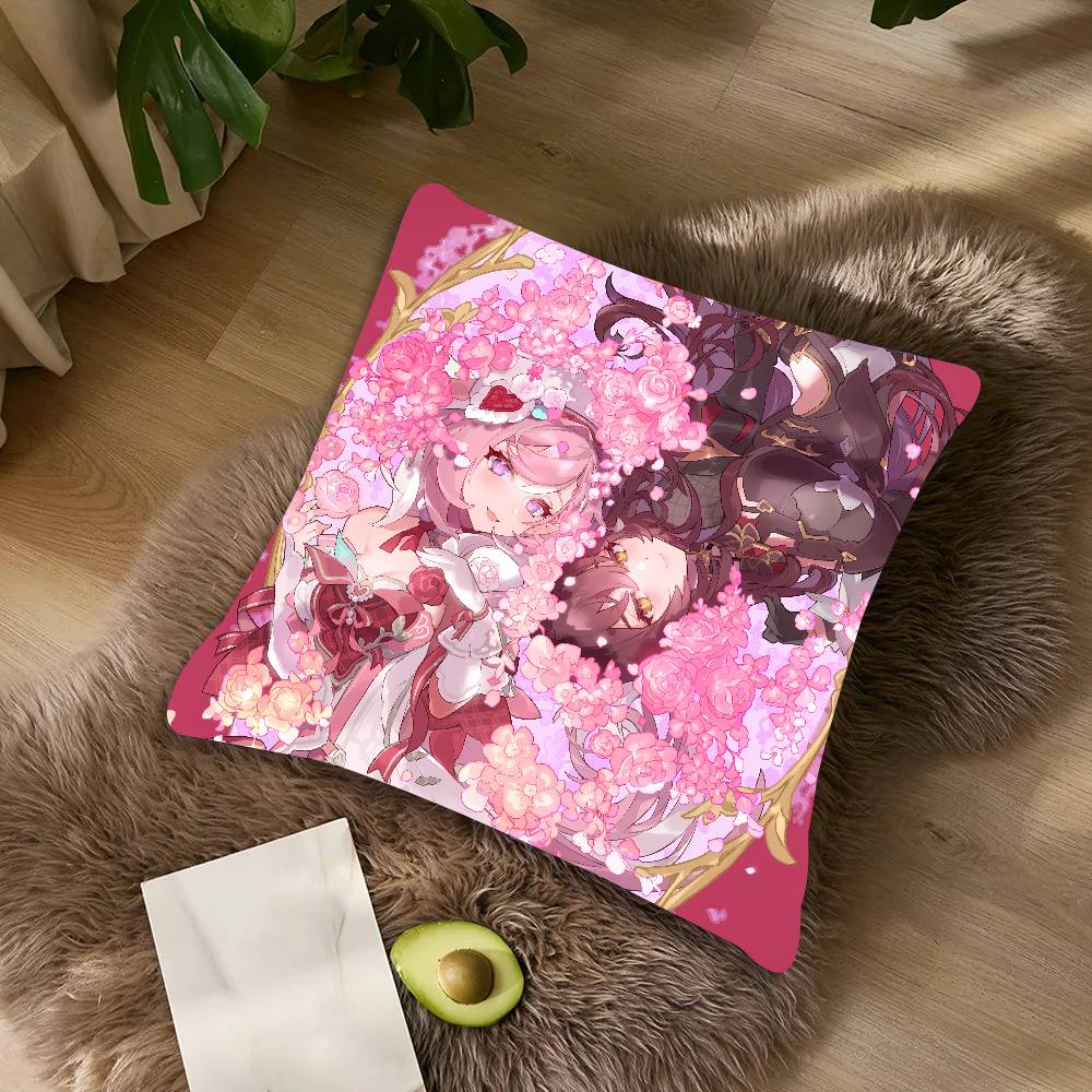 Hübsches heißes Mädchen Elysia Kissenbezug Kissenbezug Dekor Zuhause Sofawurfkissenbezüge Camping Kissenbezug Dekorationen