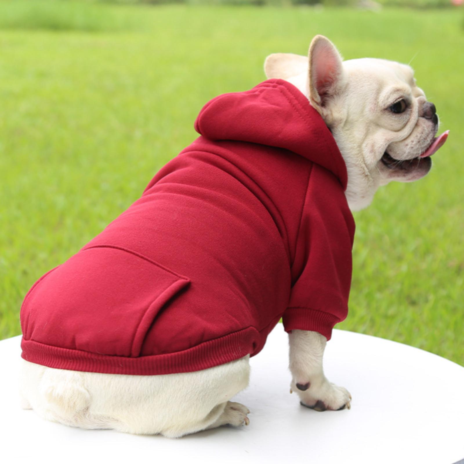 

Pet Clothes Dog Clothes Clothes Casual Fashion Clothing Apparel Sweater L винный
