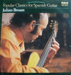 

LP Record JULIAN BREAM - Popular Classics For Spanish Guitar SB6887 RCA Red Seal 1974 UK Classical Used