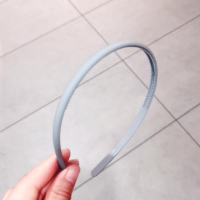 

1 шт. Модные матовые леденцовые цвета Тонкие пластиковые повязки для волос Женская повязка на голову Нескользящий смоляной обруч для волос Держатель Тюрбан Аксессуары для волос