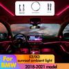 Ambient Light for BMW X3 iX3 2018-2024,Panoramic Sunroof Side LED,Original Factory Protocol Sync 11Colors Plug&Play