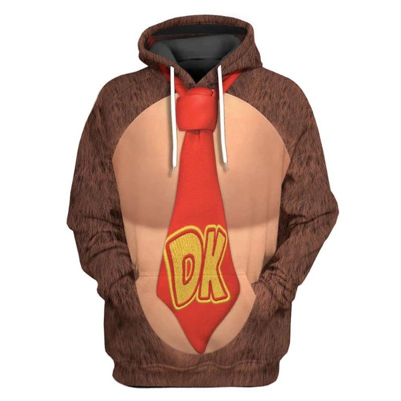 Felpa con cappuccio costume Rayman da uomo Cosplay Pullover con cappuccio Manica lunga Pile Felpa da uomo Casual Unisex Streetwear Felpa con cappuccio Stampa 3D