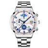 Men'S Watch Fully Automatic Quartz Watch Luminous Calendar