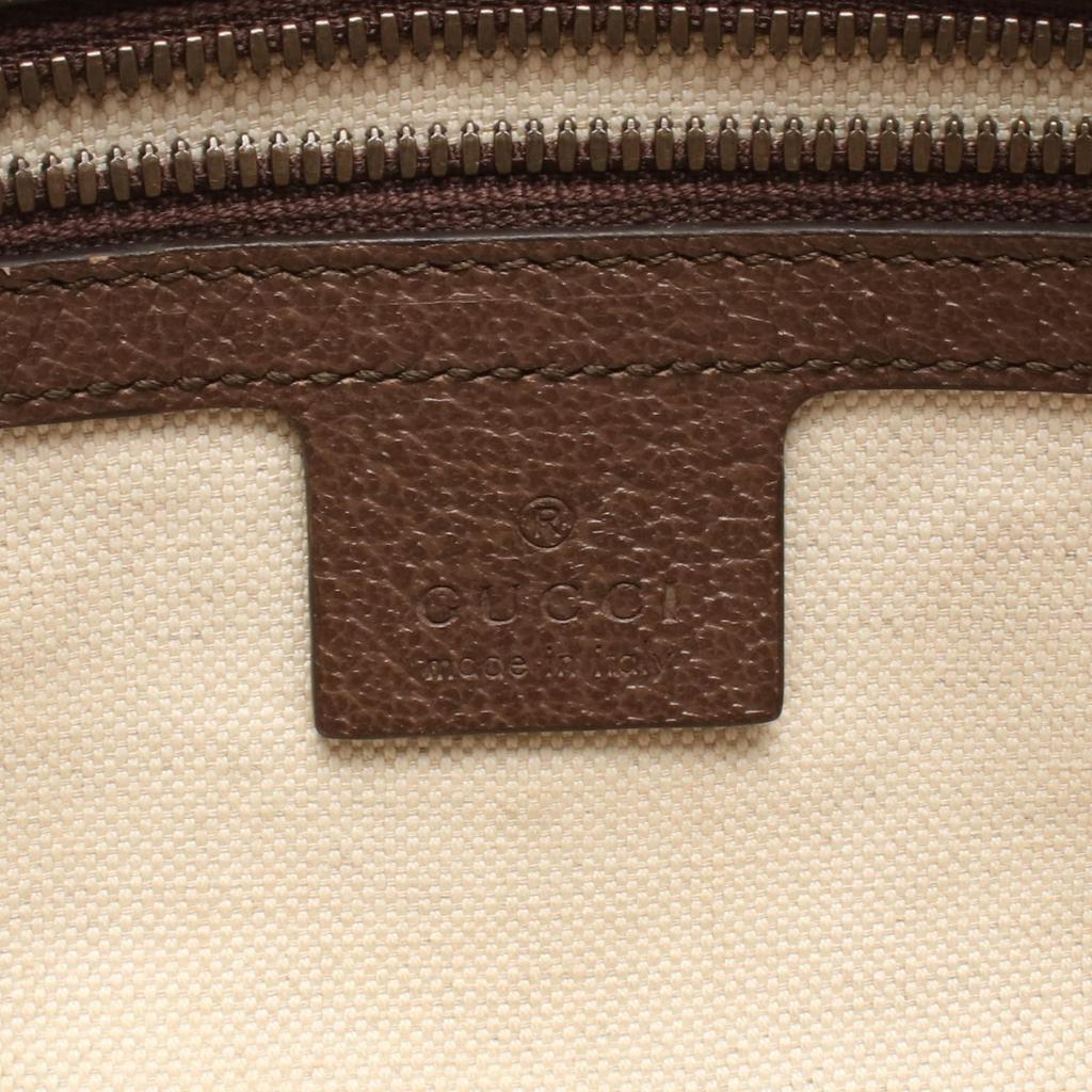 Used GUCCI Ophidia GG Belt Bag GG Supreme Waist Bag Body Bag 574796 PVC Coated Canvas Leather Beige Brown Used Uni