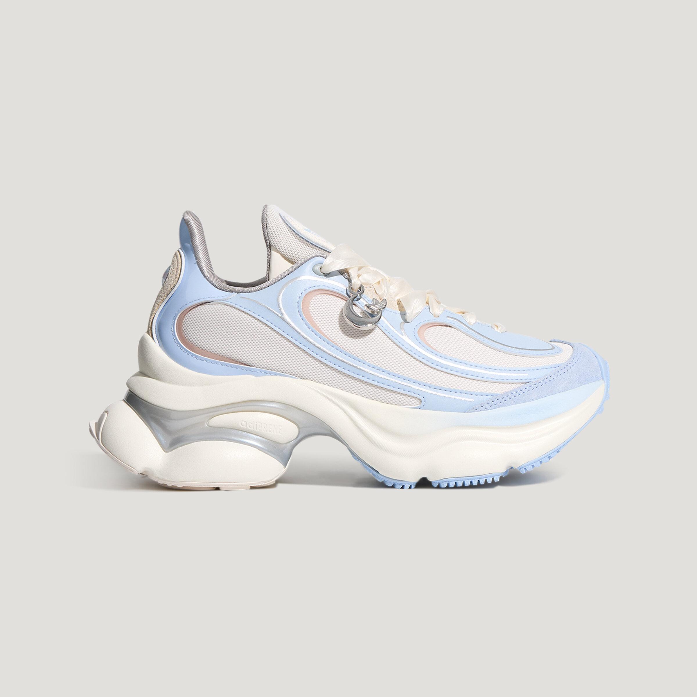 Adidas Originals Ozvenuz Chunky Sneakers Women s White Blue 35.5