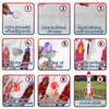 Neues Wassersprühraketenstart-Wissenschafts-Kit Outdoor-Bildungs-Kit DIY Plastikraketen-Spielzeug für Kinder