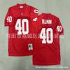 Retro Arizona Cardinals NFL Football Jersey Mens Cotton Team Uniform 40 Or 81 Number Fall Wear