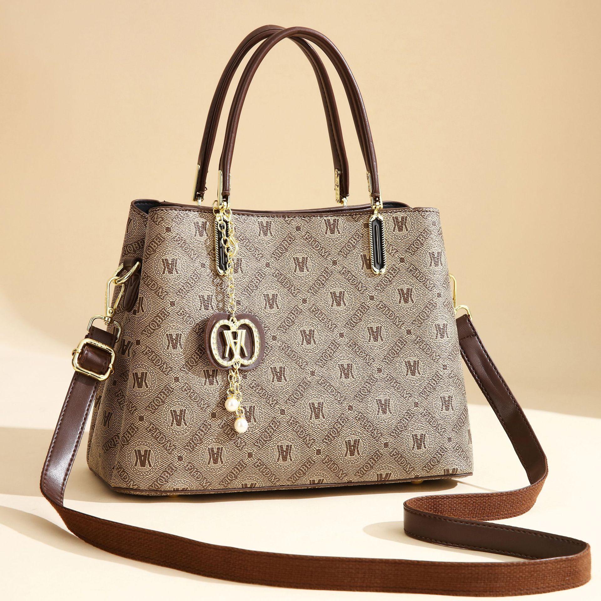 Женская сумка 2025 Новая сумка Большая вместимость Премиальный стиль Женская наплечная сумка-кроссбоди Сумка-тоут Женская сумка Тренд