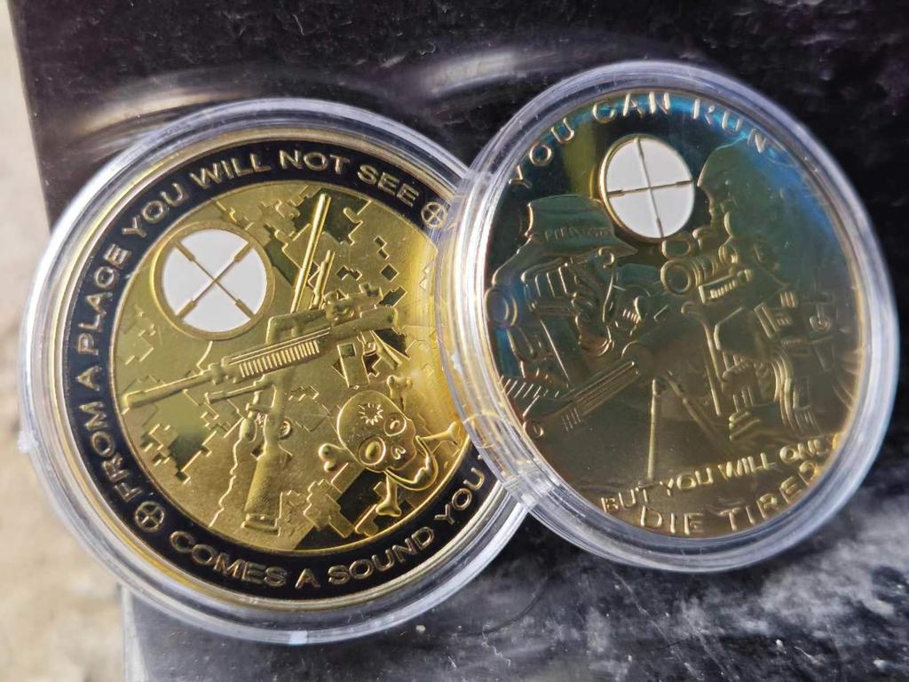American Sniper Commemorative Coin Emblem Craft Gift Gift Collection Lucky Medal
