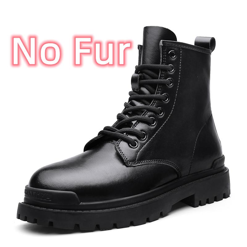 Мужская обувь высокого качества охотничьи ботинки люксовый бренд зимняя мужская обувь — фото 10