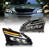 Modified LED Headlight Assembly with Sequential Turn Signals for 03-08 Lexus RX