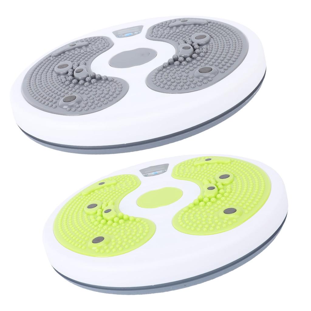 Abs Twist Board with Digital Counter PP Foot Massage Core Exercise Waist Twisting Disc for Home Gym