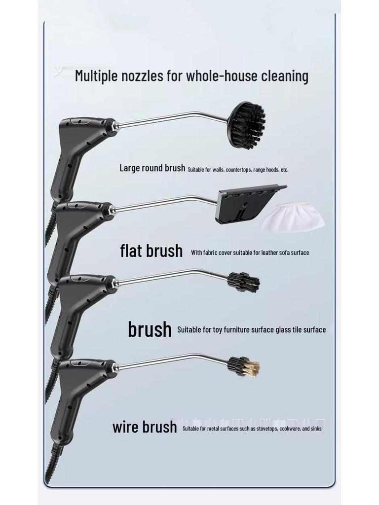 3.5BAR Dual Control Digital Display Steam Cleaner - High Temperature & Pressure for Efficient Cleaning