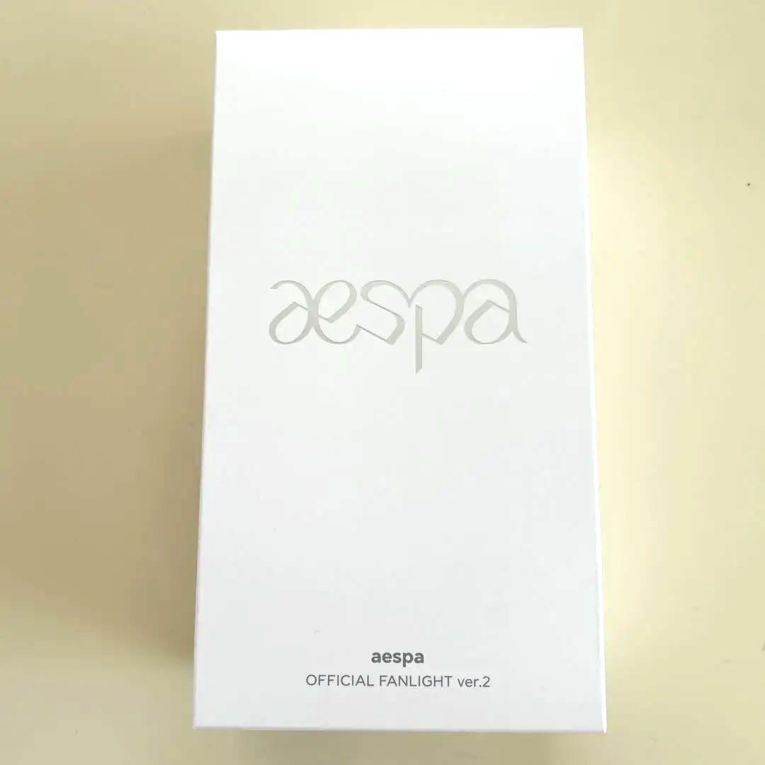 

[Б/У] ОФИЦИАЛЬНЫЙ ФАНЛАЙТ aespa вер.2 с торговой карточкой