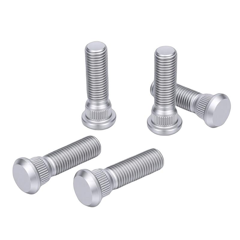 5Pcs Car Wheel Lug Studs 90942-02049 M12x1.5 Thread Zinc Plated Wheel Hub Bolts Replacement For Prizm Nova