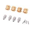 4 Pcs 12mm RC Hex Hub Extension Electrophoresis Treated Hex Drive Adapter Spacers for 1Celsius10 RC Crawler