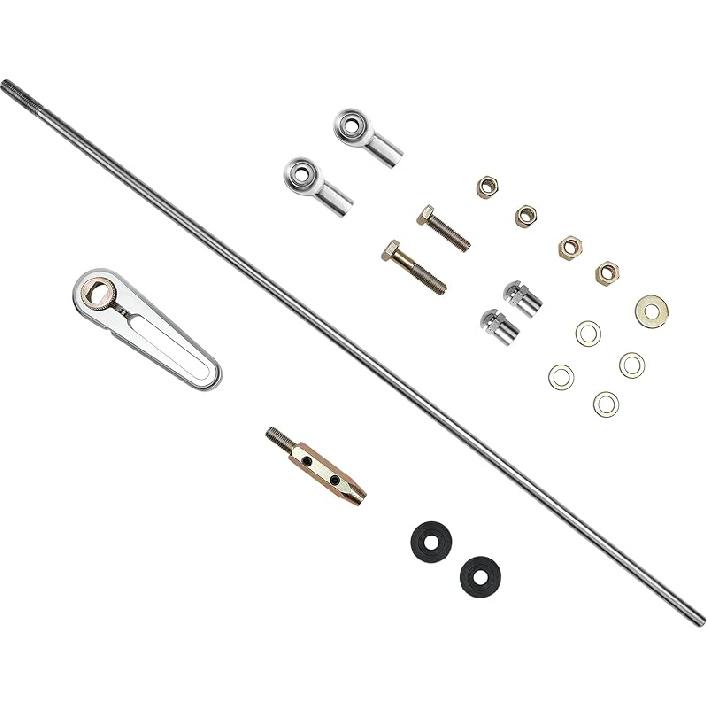 Transmission Column Shift Linkage Kit Compatible With GM TH-200, 200-4R, TH-350, TH-400, 4L60, 4L60E, 4L80E & 700-R4 Transmission