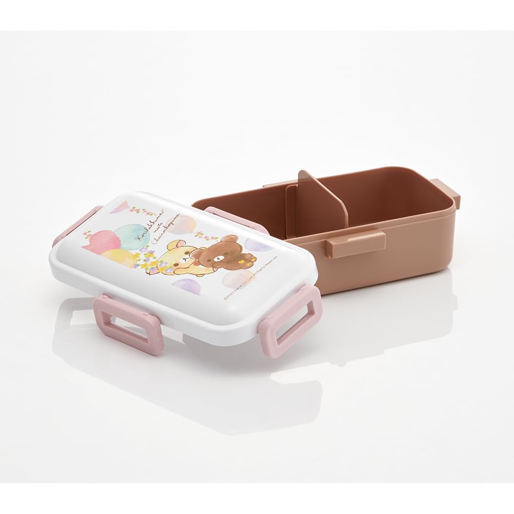 Skater Bento Soft Korilakkuma Koguma Made in Box, 530ml, Antibacterial, Filling, Dome-Shaped Lid, Women's, & Design, Japan, PFLB6AG-A