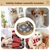 Cat Basket Bed Woven Washable Pet Supplies With Cushion And Pillow Cat Desk Bed For Indoor Outdoor Winter Travel Car Camping