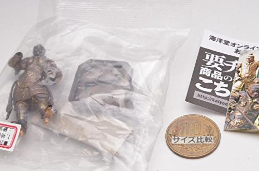 Capsule Q 3D Catalog of Buddhist Volume The Majestic Four Heavenly Kings Museum Japan's Treasures Statues, 3 [1. Jikokuten Aging] (Single Item)