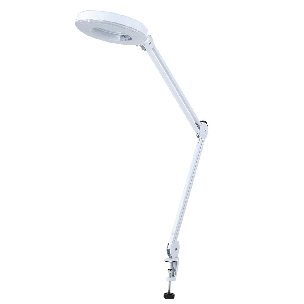 

Красота Косметика Татуировки 5xУвеличительное Светодиодное Освещение Настольная Лупа Лампа С Зажимом Белый US Plug белый