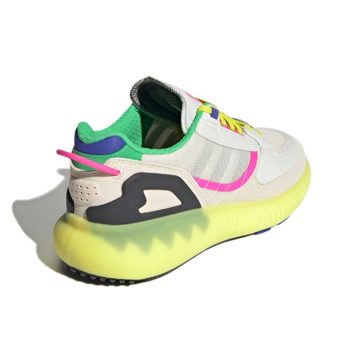 Adidas Zx 5K Boost Wonder White Acid Yellow Women's GV7704