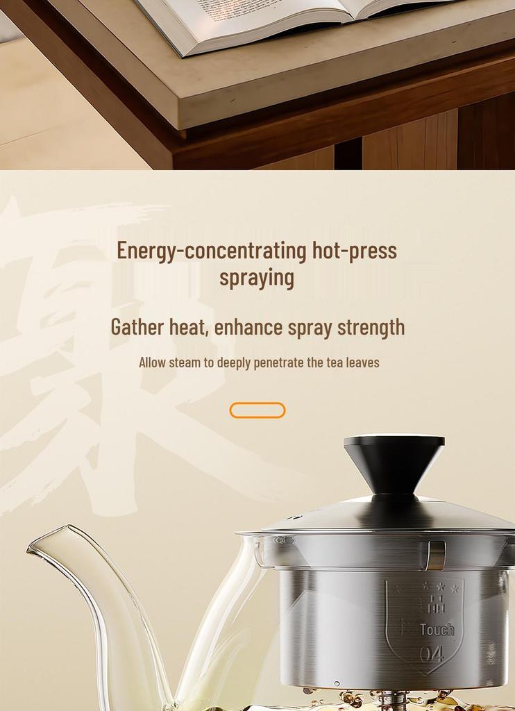 Jin Zao A-16 Golden 1L Tea Brewer & Health Pot with Spray Steam Function
