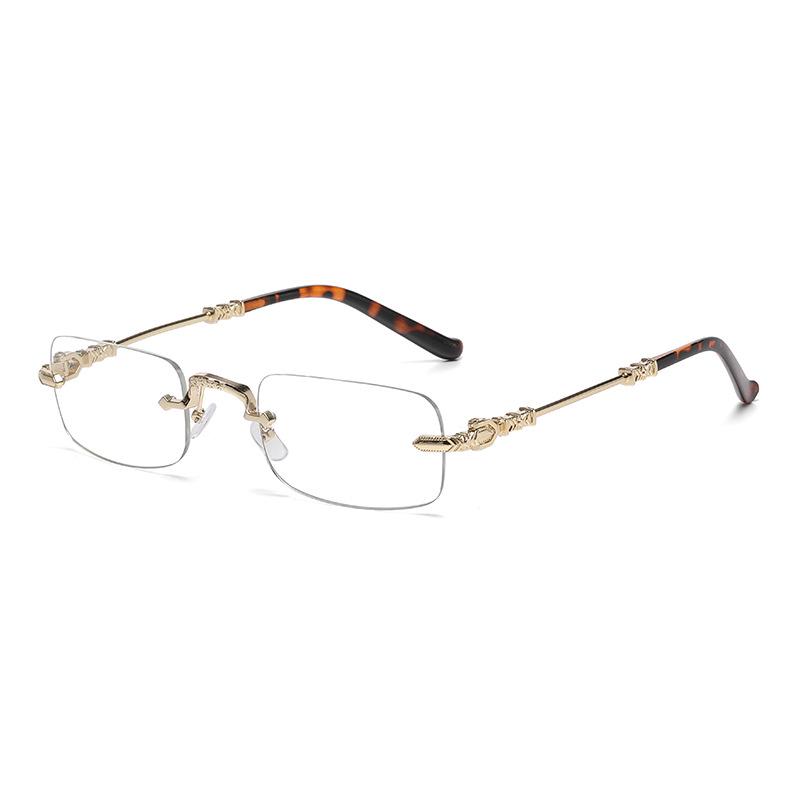 High-End Randlose Kurzsichtigkeitsbrille: Blaulichtfilternd, photochrom, modisch mit Promi-Appeal.