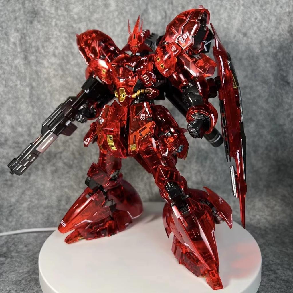 Hayes Rg Shazabi model 1/144 scale assembled action figures collection toys with water stickers fans.