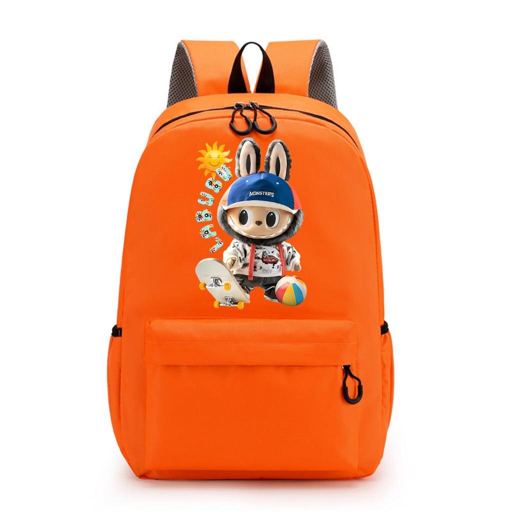 

New backpack, primary and secondary school students, boys and girls, colorful large-capacity schoolbags, dopamine versatile backpacks