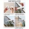 Portable Without Drilling Retractable Clothes Drying Rack Space Saving Hanger for Travel and Home Use Elegant Designs