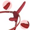 Double-Ended Strap-On Dildo for Couples – Realistic Silicone Dual Penetration Toy for Lesbian & Women, Body-Safe Adult Sex Toy