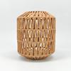 Natural Bamboo Ceiling Chandelier Hanging Lamp Handmade Rattan Fixture Weaving Home Living Room Decor Ceiling Pendant Light