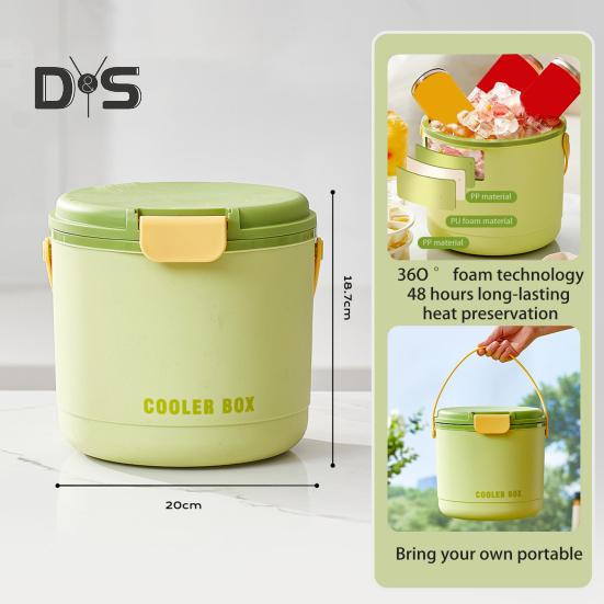 Ice Bucket Ice Cube Tray with Lid & Bin Efficient Ice Making Mold for Freezer Easy Release Reusable Ice Cube Maker for Drinks Coffee