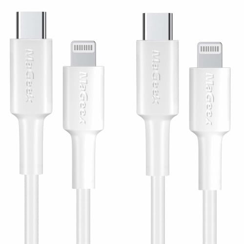 USB C To Lightning Cable 3.0m, Set of 2 Apple MFi Certified 3.0m Ultra Long iPhone PD Rapid Charger iPhone 14/14 Pro Max/13/12/11/X/XS/XR/XS/8 Plus, I