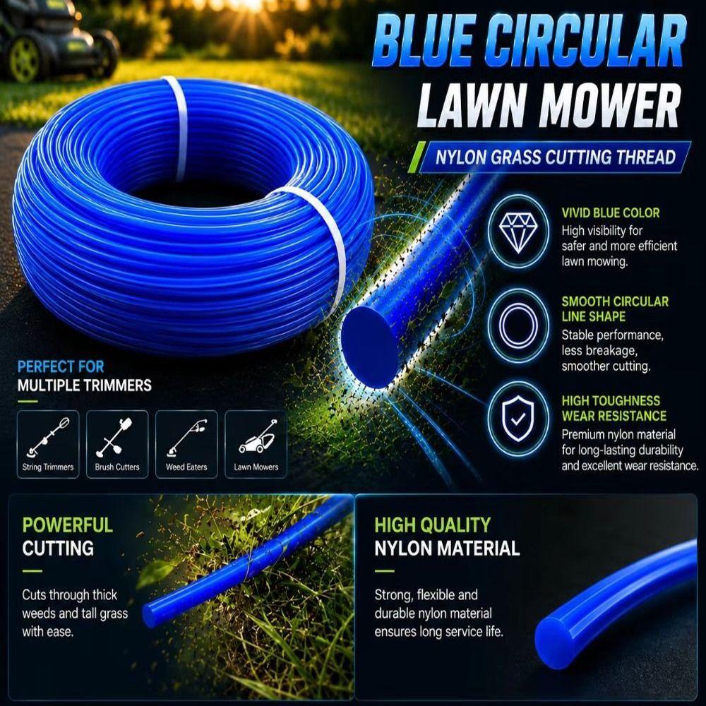 Wear-resistant Mower Accessories Replacement Garden Accessories Portable Grass Rope Outdoor