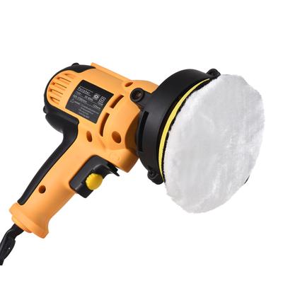 5-Zoll-Elektroauto-Polierset, 700 W, Auto-Auto-Puffer, 600–3700 U/min, variable Poliermaschine mit