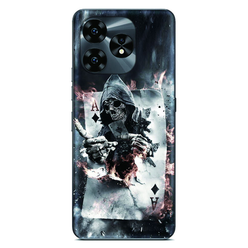 

Cown Skull King Phone Case For Xiaomi Poco C85 C85x C40 M7 C71 Redmi 15C A7 A5 4G 11A 13C 12C Note 15 11 12 Pro 5G Back Cover Poco C85x 5G