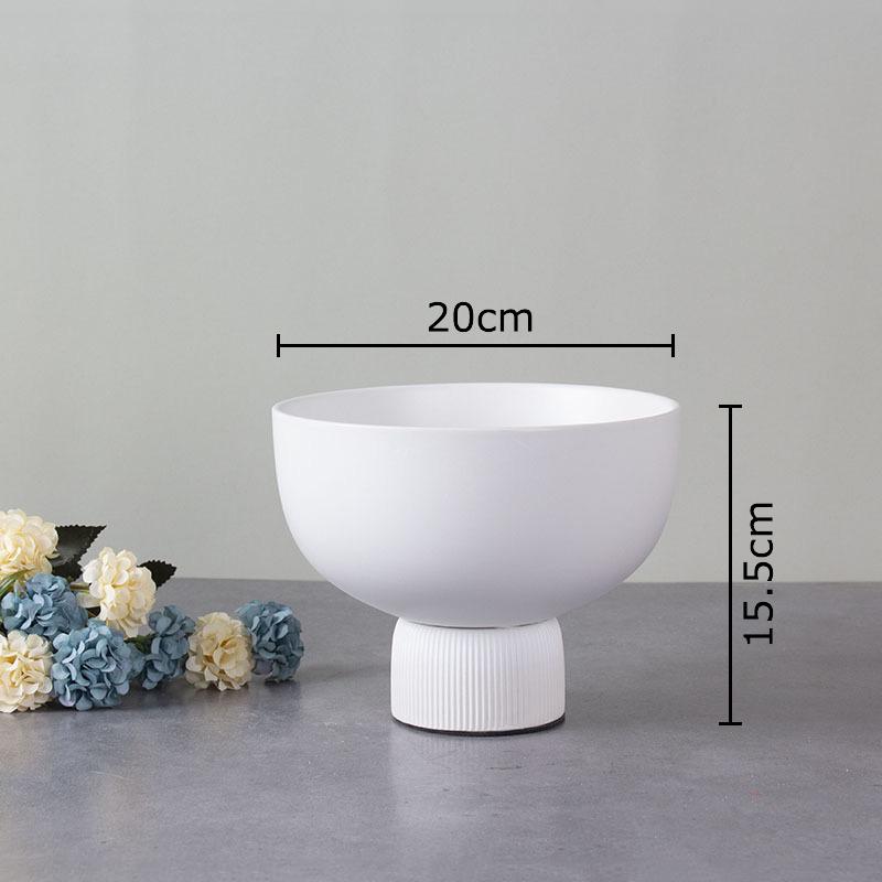 Minimalist Black and White Ceramic Vase Plant Pots Table Decoration Flowers Arrangement Flower Vase Room Aesthetic Decor