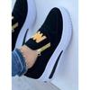 Fashion Women Casual Sneaker Printed Side Zipper Platform Plus Size Vulcanized Shoes Fashion Plataforma Feminino Zapatos Mujer