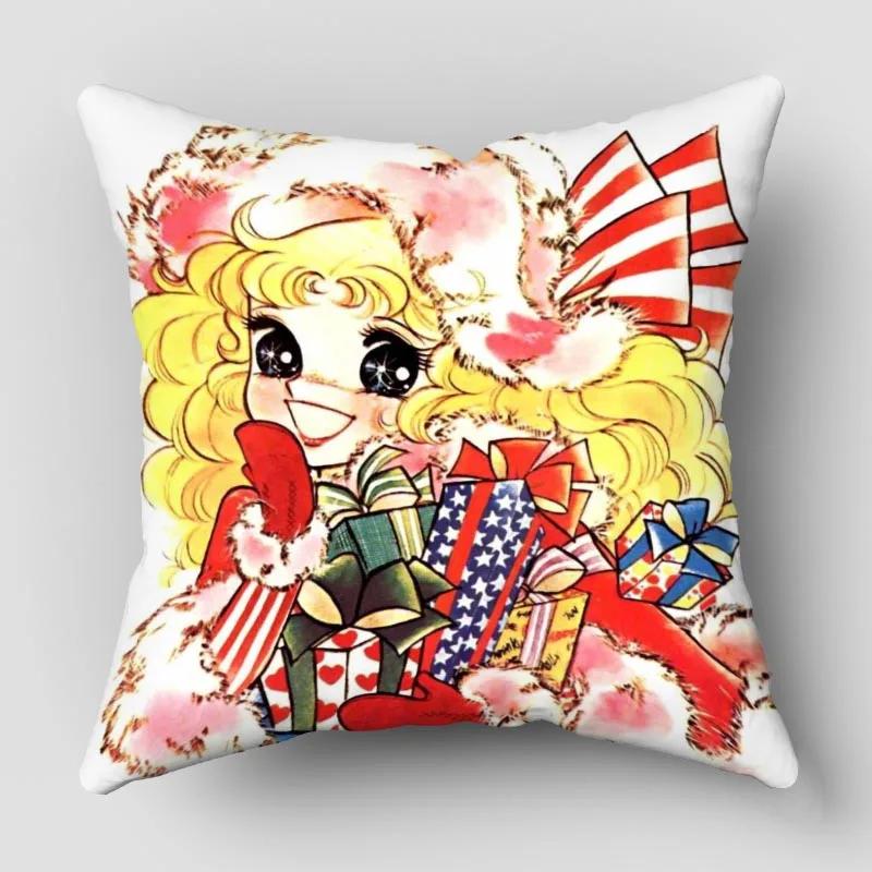 Candy Candy Kissenbezug Kissenbezug zum Anpassen Modernes Zuhause Dekokissenbezug für Wohnzimmer 45x45cm