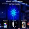 USB LED Fireworks Light Christmas Garland Dream Color Fairy String Lights Bluetooth App Control Music Sync Bedroom Wedding Decor