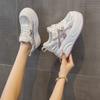 New Hollow Mesh Shoes Casual Fashion Versatile Breathable Sports Women's Shoes Small Thick-soled Heightening Shoes Women