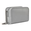 New CALVIN KLEIN SS25 Synthetic Material Crossbody Bag Shoulder Bag Medium Size Women's Pearl Gray 4K0005G-PDE