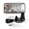 EBOAir2 White Mobile Indoor Robot with Automatic Charging, Obstacle Avoidance, Network Camera, 2K Resolution, Night Vision, for Pet Sitting, Indoor Se