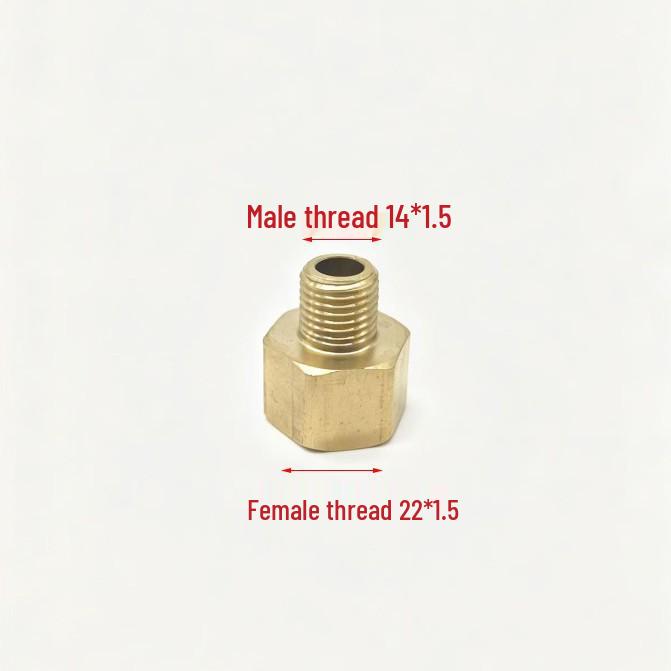 High-Pressure Car Wash Machine Water Gun Adapter: 22mm to 14/15mm Connector