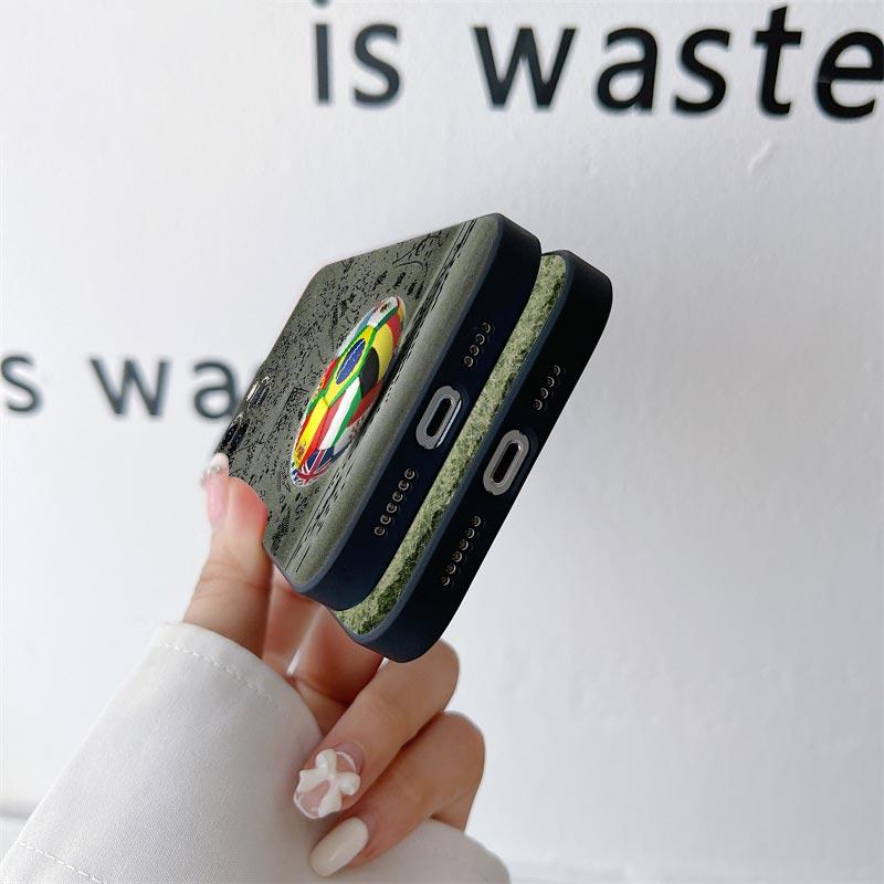 Football Footy Soccer Phone Case for iPhone 11 15 Pro Max Case Coque 14 Plus 13 Pro 12 11 X XS XR 6s 7 8 SE 2020 TPU Soft Cover
