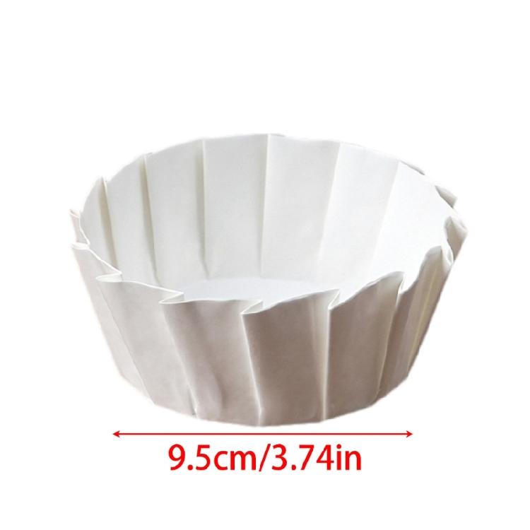 50Pieces Basques Cake Paper Baking Oilproof Practical Paper Oilproof Paper Wrap