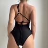 Europa e Stati Uniti Nuovo Bikini Sexy Monopezzo Senza Schiena Costume da Bagno Esplosivo
