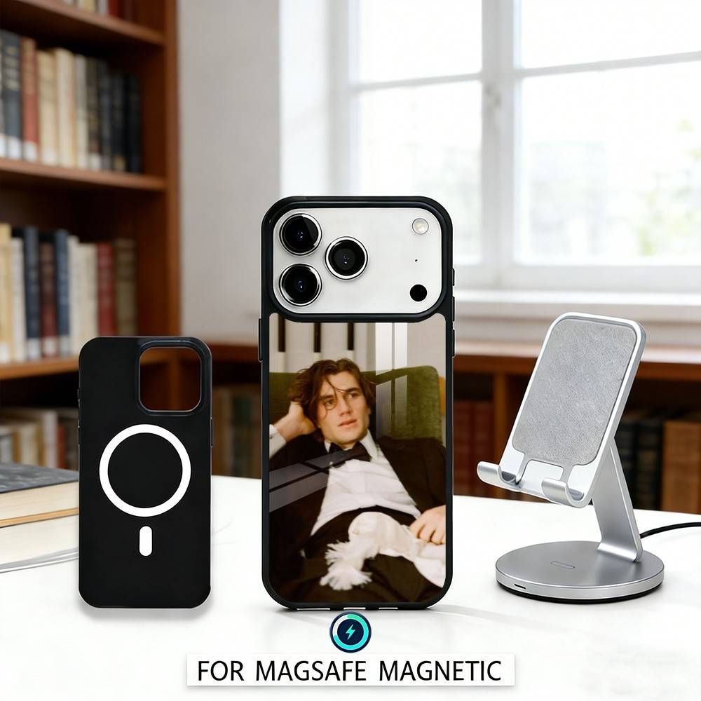 J-Jack Draper Phone Case Magnetic For iPhone17 16 15 14 13 12 Pro Max For Magsafe Wireless Charging Cover